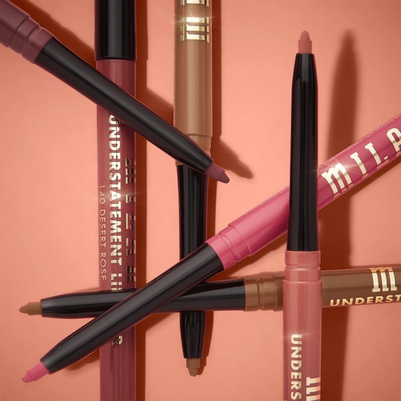 Milani Understatement Lipliner Pencil - Highly Pigmented Retractable Soft Lip Liner Pencil, Easy to Use Lip Makeup - Rich Cocoa