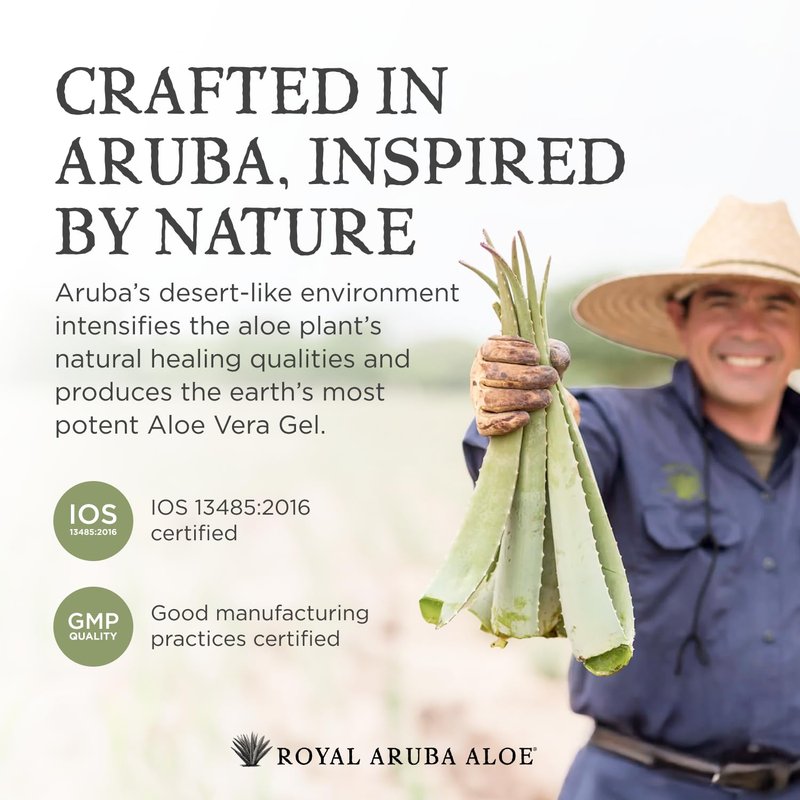 Aruba Aloe Hydrating Aloe Rich Sunscreen SPF 30 - Broad-Spectrum UVA/UVB Sunblock Lotion - Lightweight, Water-Resistant, Non-Greasy Sun Protection for Face and Body - 2 oz