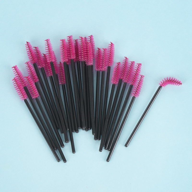 200 Pcs Disposable Mascara Wands Eyelash Brush Spoolies for Eye Lash Extension, Eyebrow and Makeup