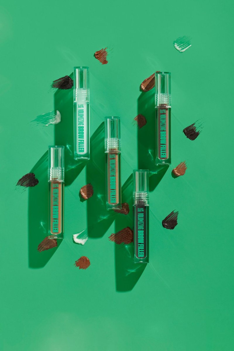 Babe Original Volumizing Eyebrow Filler For Thicker Brows - Tinted Brow Gel with Peptides & Biotin, Smudge Resistant Brow Mascara, Clear