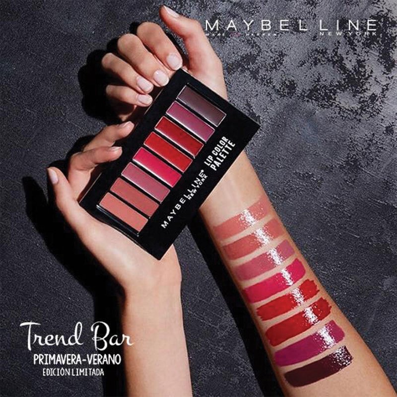 Maybelline Lip Studio Color Palette - 0.14 oz | Vibrant Shades for Stunning Lips