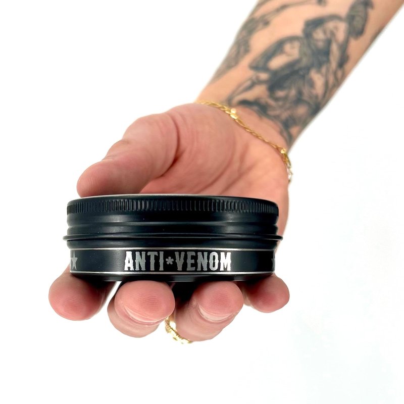 Anti*Venom Tattoo Aftercare – Premium Organic Tattoo Aftercare for Nourishing Fresh Tattoos, Daily Tattoo Moisturizer, Fast-Absorbing, Unscented & Dye-Free, Petroleum-Free, Artisan Quality