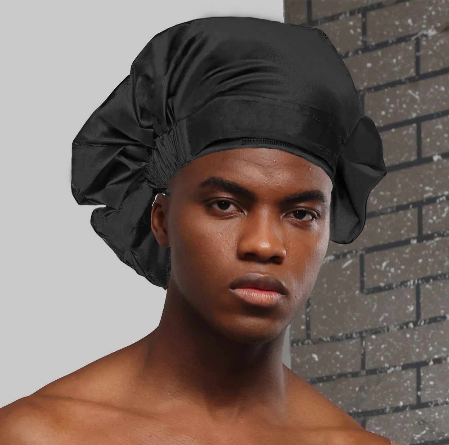 HIUMI Shower Cap for Women Large Shower Cap for Long Hair Cute Reusable Shower Caps Waterproof Bath Cap