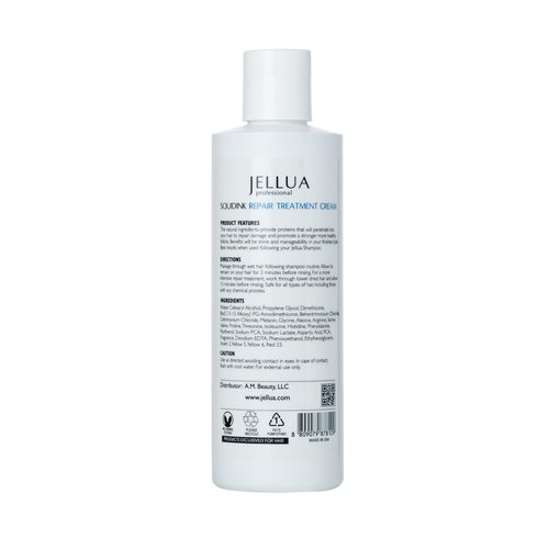 Jellua Squidink Active Shampoo and Repair Treatment Cream 8.0 Oz Duo
