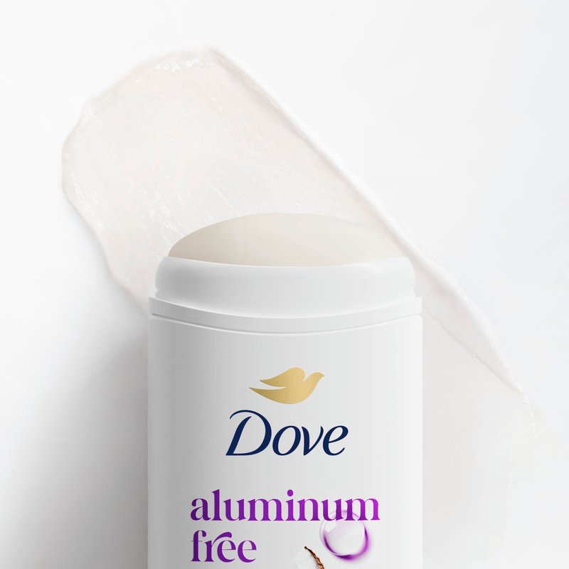 Dove Deodorant Stick for 72 Hour Odor Protection Coconut & Pink Jasmine Aluminum Free 2.4 oz