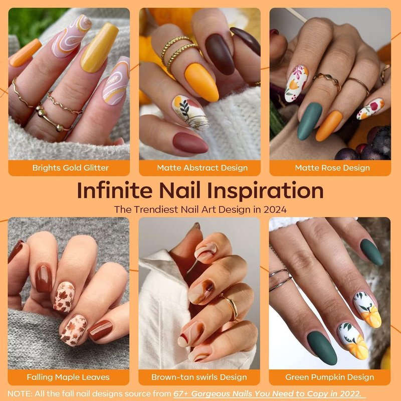 Modelones 40 Pcs Gel Nail Polish Set - Vibrant Colors with Base & Top Coats | Perfect for DIY Manicure