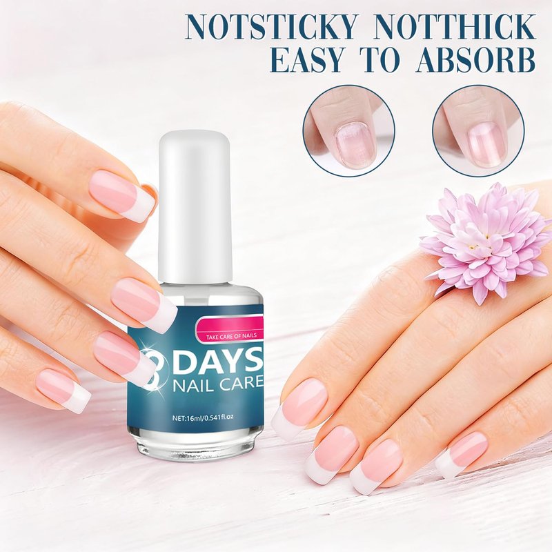 2 PCS 3 Days Nail Care, Keratin Amino Acid Formula for Strengthening & Hydration, Treatment for Dry, Weak, Fragile Nails