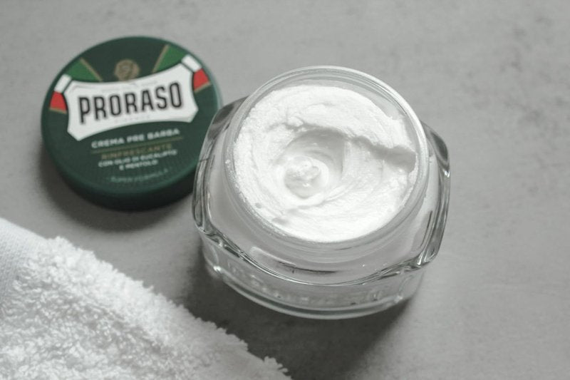 Proraso Pre-Shave Conditioning Cream - Refreshing Menthol & Eucalyptus Oil | 3.6 oz for Men