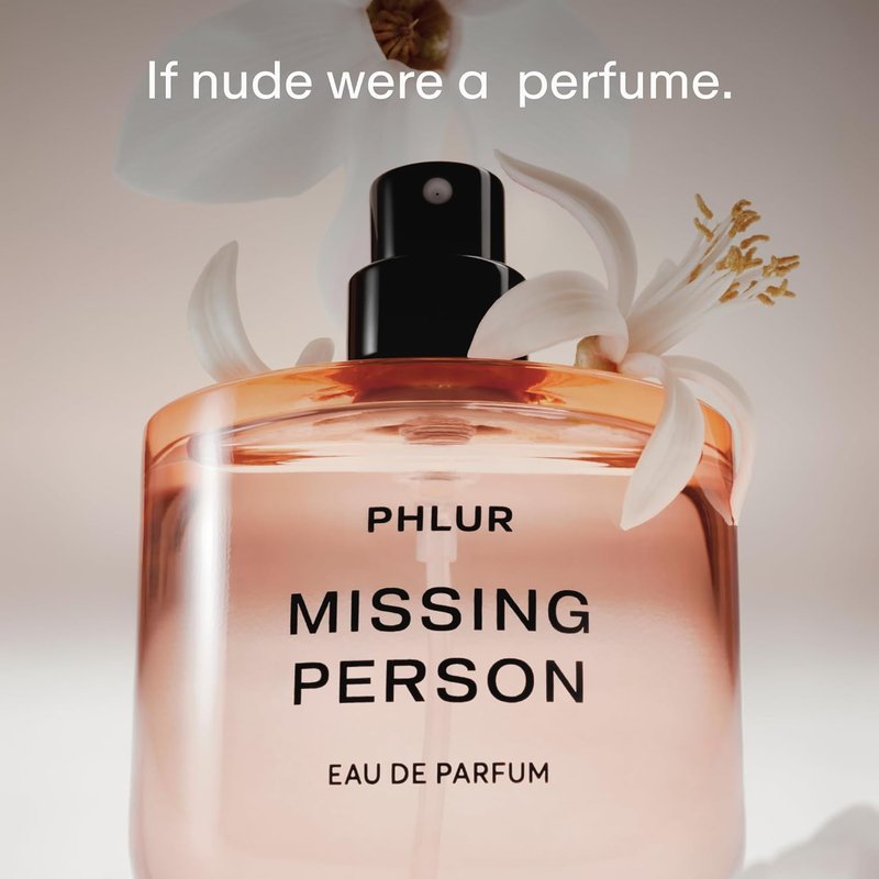 PHLUR Missing Person Eau de Parfum & Body Oil Set - Bergamot, Musk, Orange, Sandalwood | 50mL & 4 Fl Oz