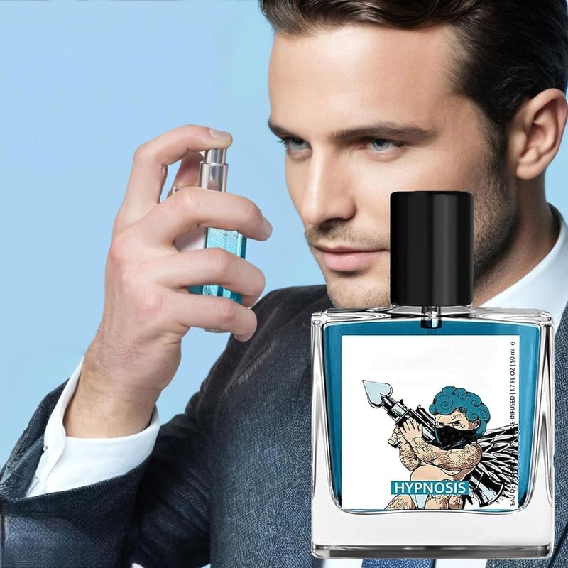 Hypnosis 2.0 Cologne for Men, Pheromone-Infused Cologne for Men, Long Lasting Scent, Enhance Attraction, Hypnosis Perfume Pheromone 50ml for Father, Boy Friend and Husband