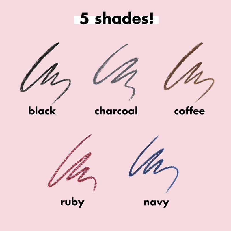 e.l.f. No Budge Retractable Eyeliner - Creamy, Ultra-Pigmented & Waterproof for Bold Lines | Vegan, Black