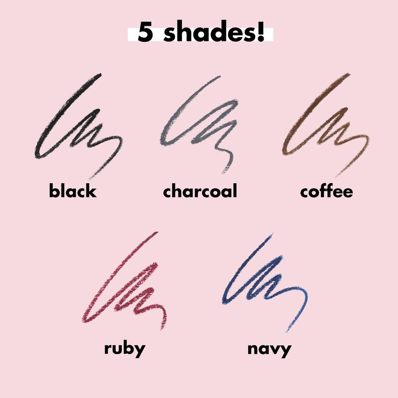 e.l.f. No Budge Retractable Eyeliner, Creamy, Ultra-Pigmented & Waterproof, Creates Bold & Defined Lines, Vegan & Cruelty-Free, Ruby