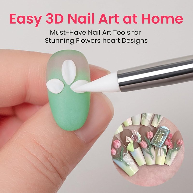 Nail Art Brushes Set - 36 PCS Striping & Dotting Tools for Gel Polish Design | Essential Nail Supplies for Salon & Home