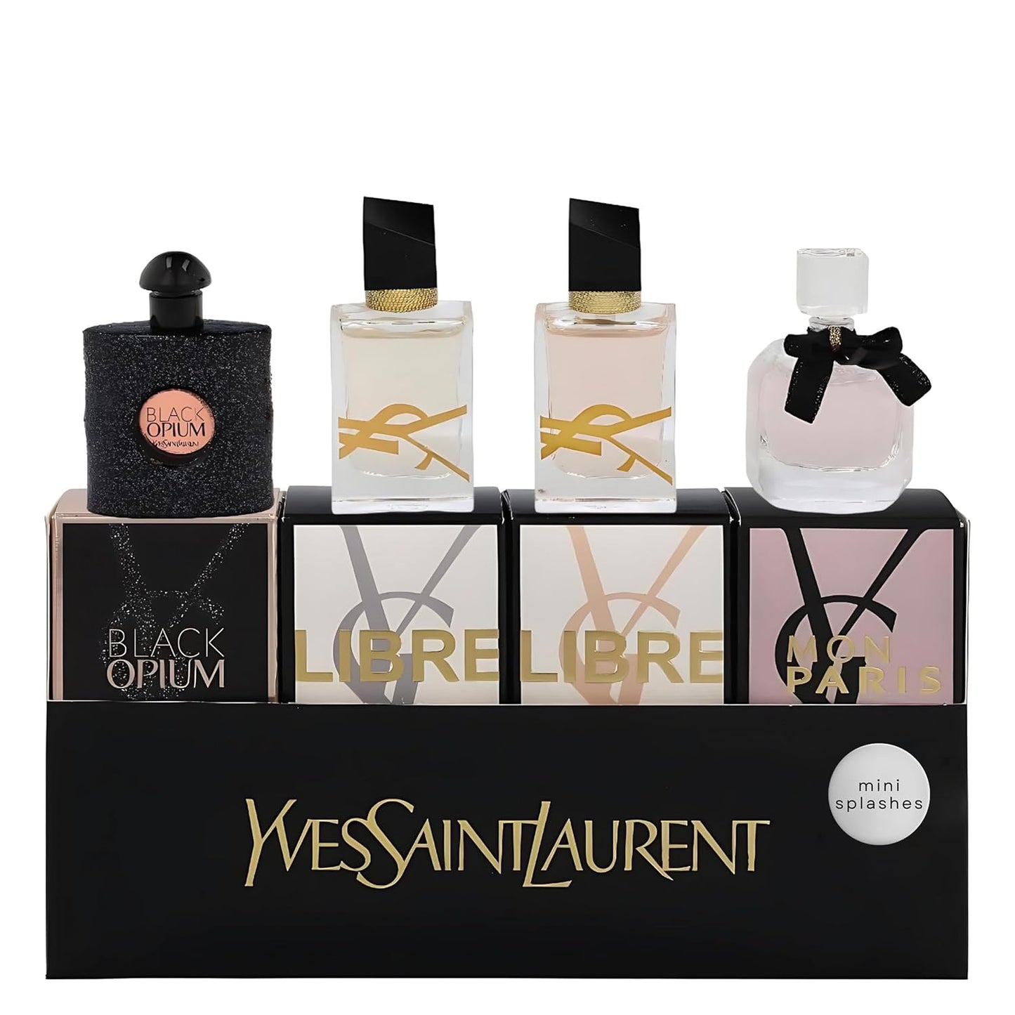 Yves Saint Laurent YSL Women's Perfume - 4-Piece Mini Travel Set for On-the-Go Fragrance