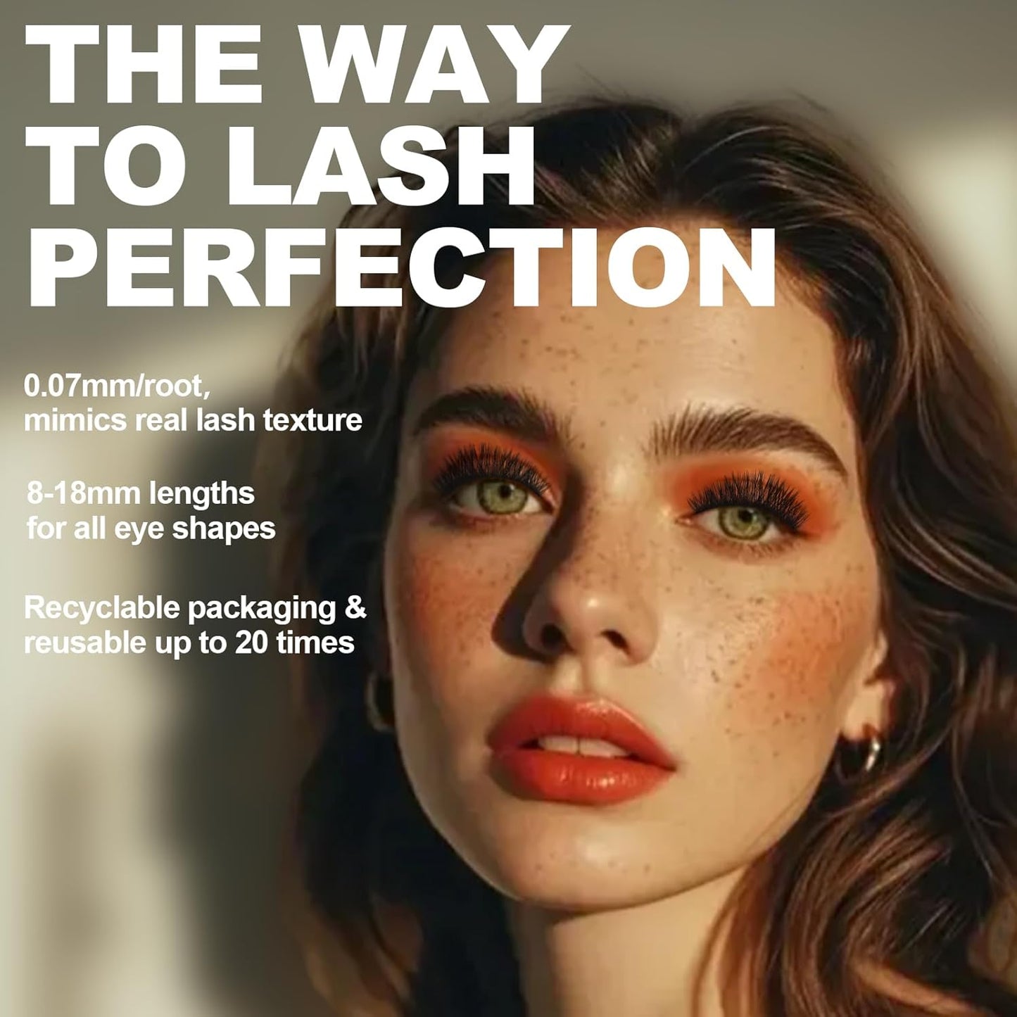 Sylph 8-18mm Wispy Lash Clusters - 144pcs DIY Individual Lashes with Soft Thin Band | Beginner-Friendly