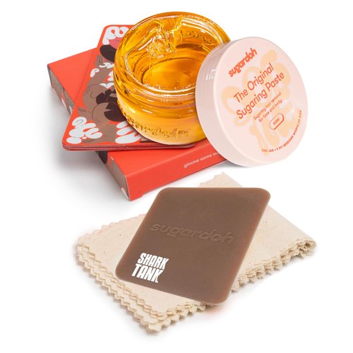 Sugardoh Sugar Waxing Kit for Women As Seen On Shark Tank (Mini Kit Firm) Face, Arms, & Legs, Sugar Wax Hair Removal- Sugaring Tiktok Viral Products- Bikini Wax Kit for Women - Sugaring Kit