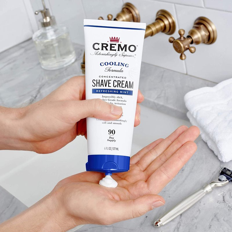 Cremo Cooling Shave Cream, 6 fl oz (Pack of 2)