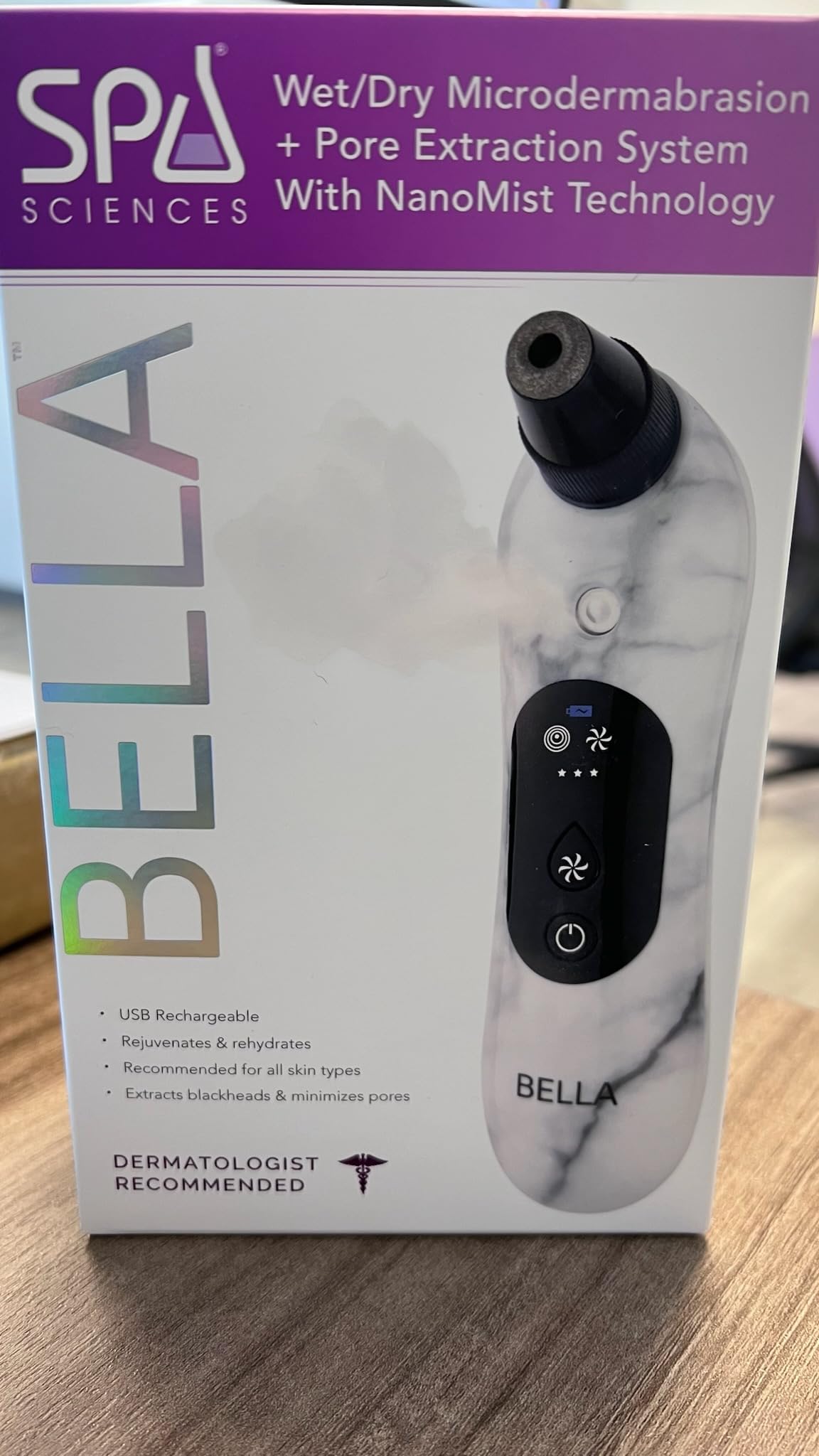 Spa Sciences Bella Facial Blemish & Blackhead Remover Tool - Plastic, White, 1 Count