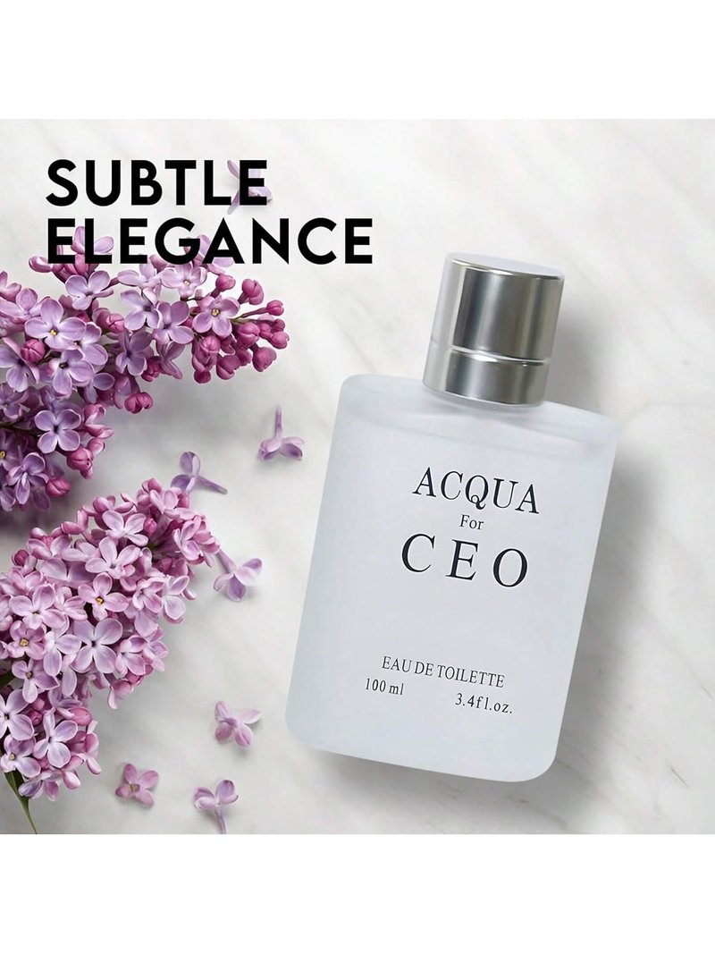 Men's Cologne - Acqua CEO Eau De Toilette EDT Spray | 3.4 Fl Oz