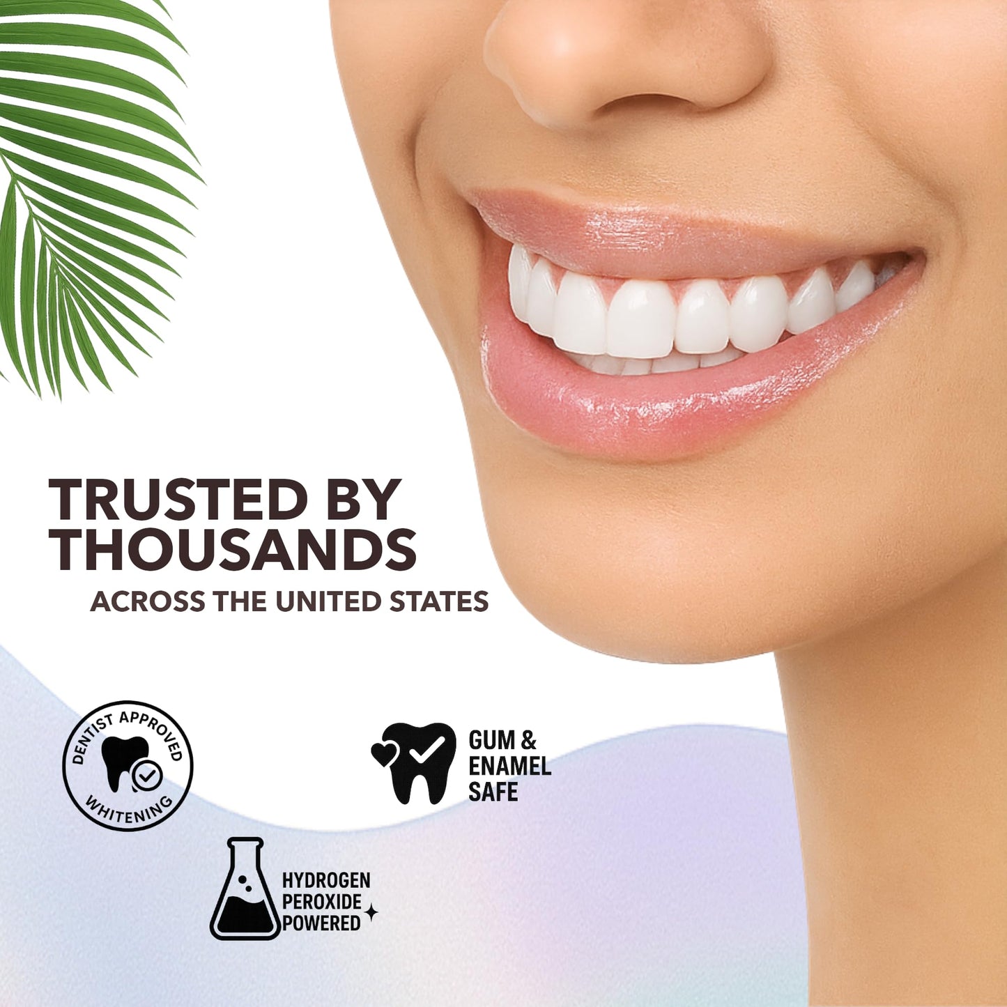 Purli Professional Teeth Whitening Strips 9-Day Treatment – Purli Whitening Strips for Sensitive People, Natural Coconut Oil, Professional Effects, Gum & Enamel Safe, Dry Strip