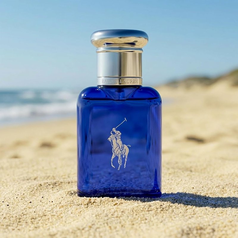 Ralph Lauren Fragrances - Polo Blue Men's Cologne - Aquatic & Fresh Eau de Toilette - Citrus, Sage, Suede Notes