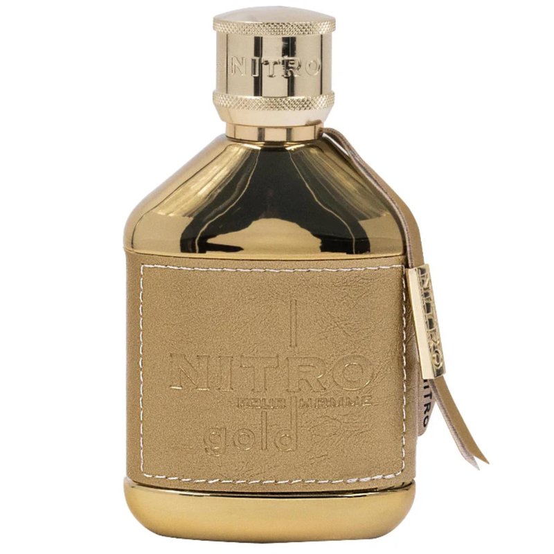 Dumont Nitro Gold & Nitro Red Eau De Parfum 100ml (3.4 Oz Each) – Long Lasting Perfume Combo for Men & Women – Citrus Woody Amber & Fruity Woody Fragrances – Luxury Scent Set – Pack of 2