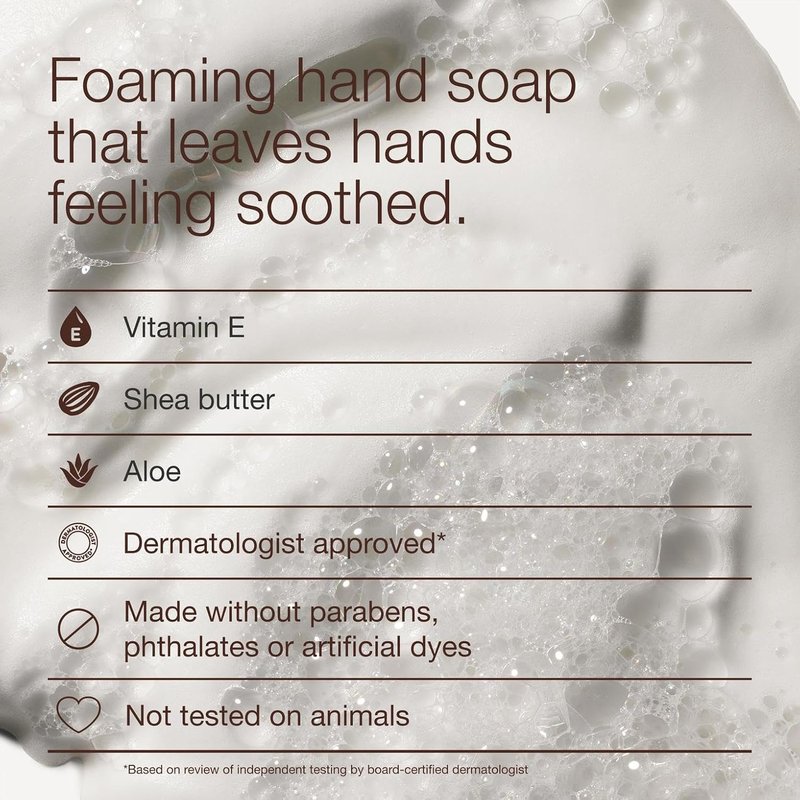 Gentle & Clean Foaming Hand Soap - Mahogany Coconut Scent | Non-Drying, Sulfate & Paraben-Free, 8.75 fl oz