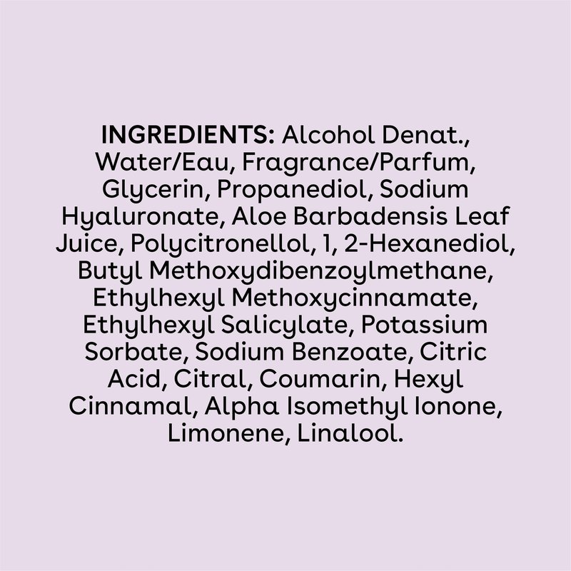eos Cashmere Body Mist, Fresh & Cozy, Body Spray for Women, Hair Mist, Moisturizing, Hyaluronic Acid, Glycerin, Vegan, Cruelty-free, 6 fl oz