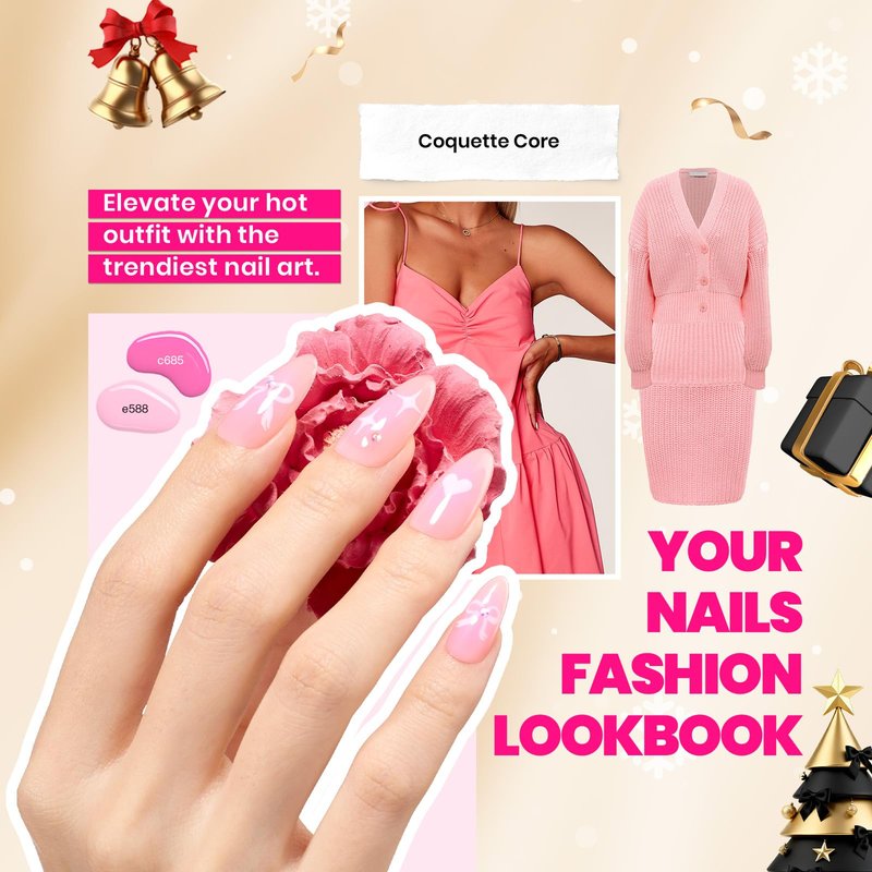 Beetles Summer Gel Polish Kit - Chic Outfits Collection 25 Colors Polish Set, Brown Purple Nude Red Black Color Gel Nails with 3Pcs Base Top Coat Soak off Uv Gel Manicure Kit Gift for Women