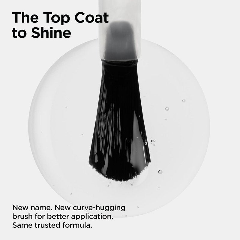 CND Vinylux Top Coat - Long Wear Shine, Quick Drying Formula | 0.5 Fl Oz