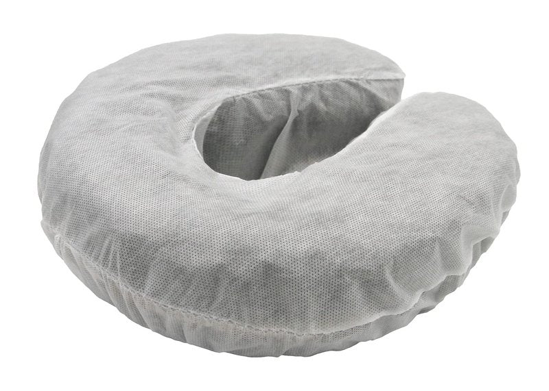 LIFESOFT Disposable Fitted Face Cradle Covers Silky Massage Headrest Covers Box of 100