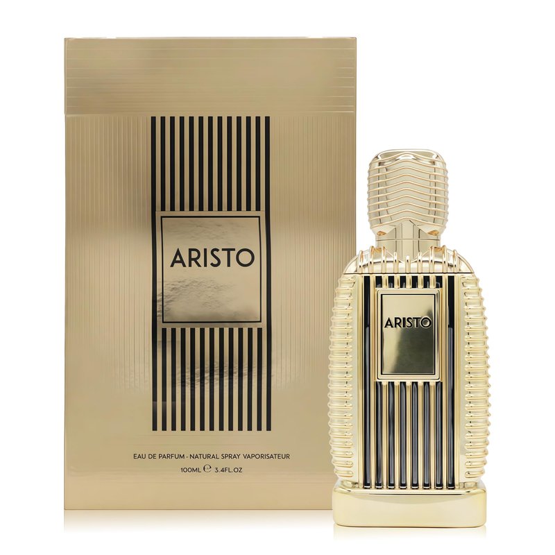 A CENTER Aristo 100ml Eau de Parfum for Women & Men | Unisex Woody Spicy Citrus Musk Scent | Long-Lasting Fragrance for Daily Wear