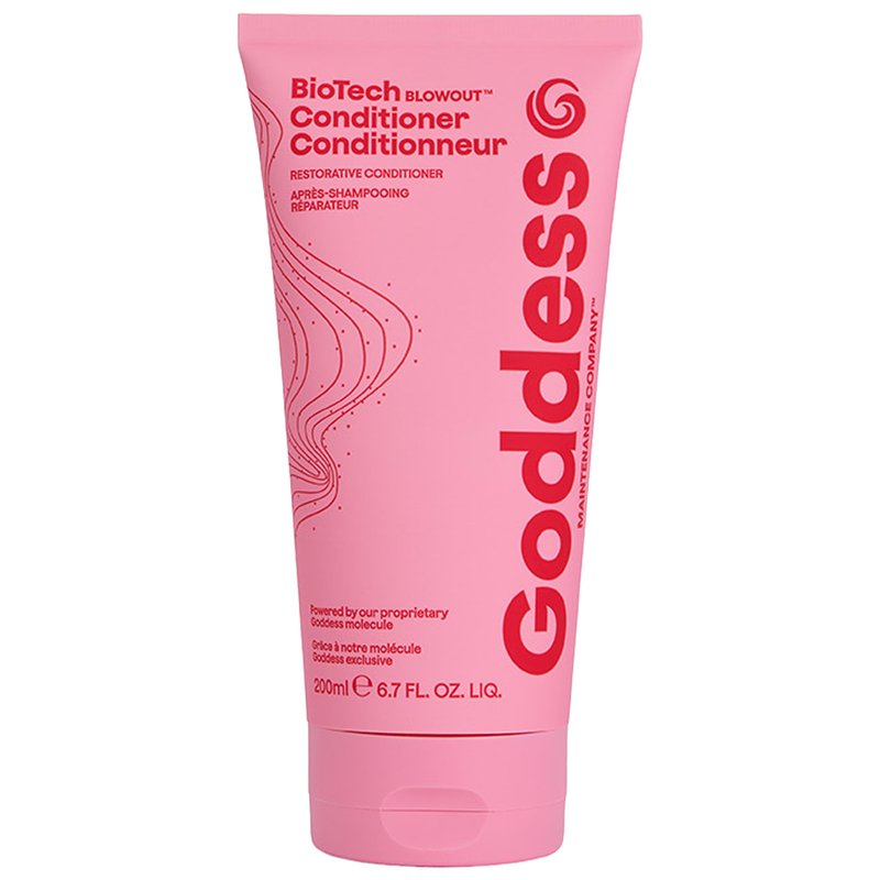 BioTech Restorative Hair Conditioner 6.7 fl oz, Strengthens, Improves Elasticity & Resistance to Breakage, Sulfate & Paraben Free, Blowout Care, Salon-Grade Formula, by Goddess Maintenance