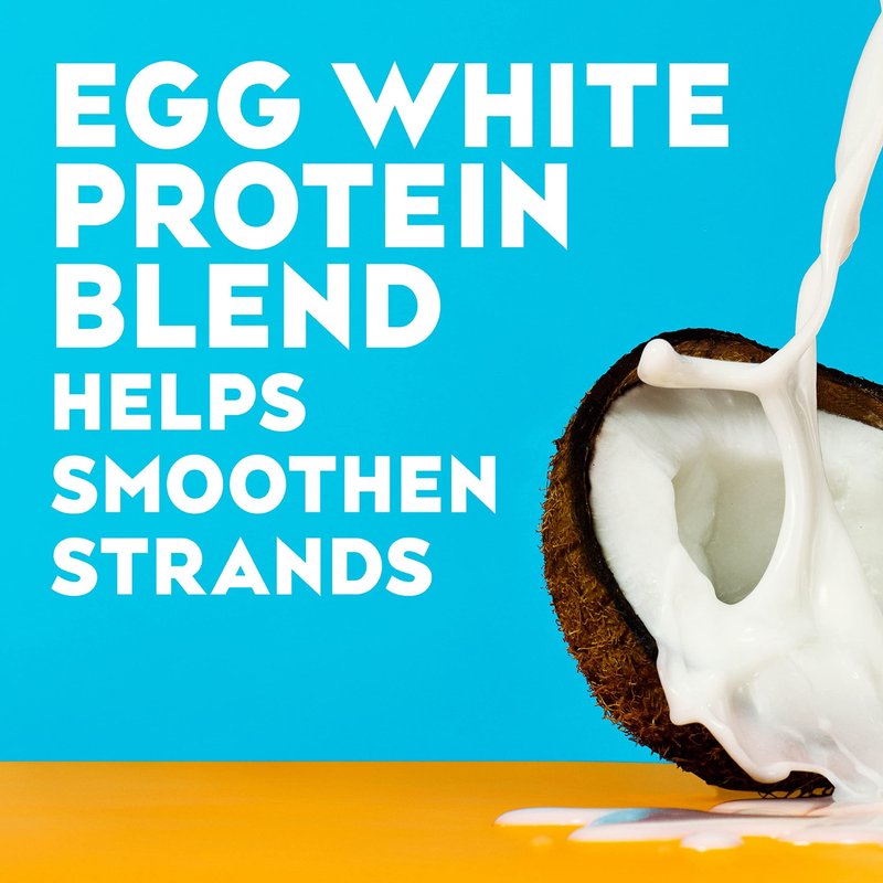 OGX Nourishing Coconut Milk Shampoo | For Strong Hair | With Coconut Oil | Egg White Protein | Sulfate-Free