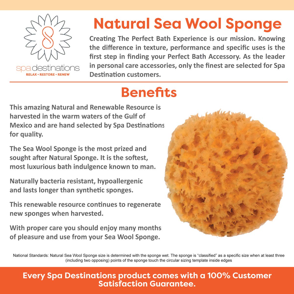Spa Destinations Natural Silk Make Up and Facial Cleansing Sponge (3 pk 1.5" to 2")