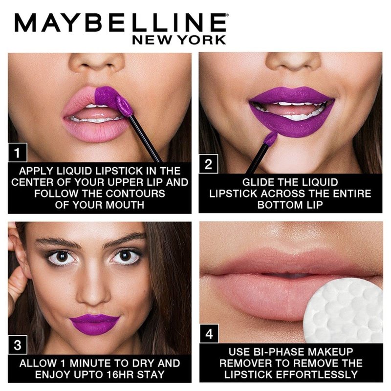 Maybelline New York SuperStay Matte Ink Liquid Lipstick, Escapist, 0.17 Ounce
