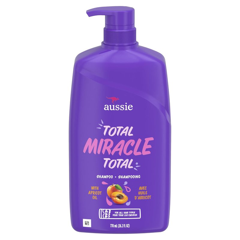 Aussie Total Miracle Collection Shampoo, 26.2 Fluid Ounce