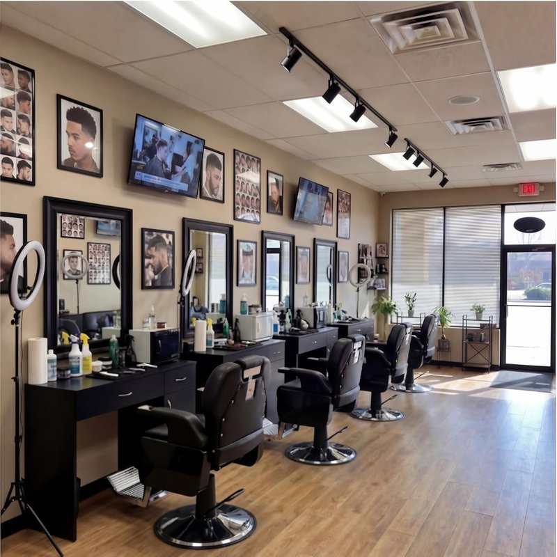 Artist Hand Hydraulic Barber Chair - 21" Wide Styling Chair for Salon | 450 LBS Capacity, 135° Recline, Black