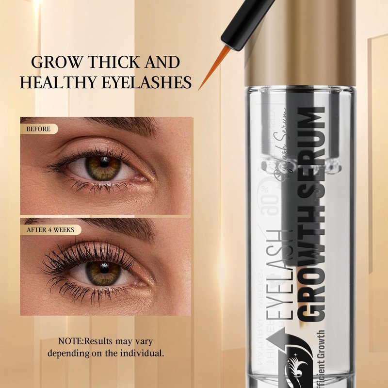 DECENTNESS Eyelash Growth Serum, Lash Enhancing serum to Boost Longer Fuller and Thicker Looking Lashes - Vegan, Cruelty-Free, 0.1fl.oz