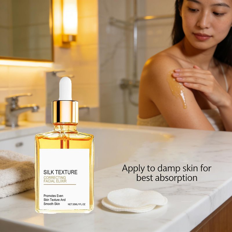 Gouda Silk Body Oil for Women, Perfume Oil, Visibly Firming, Deeply Anti Aging Moisturizing, Instantly Improve Elasticity, Non-greasy Hydration (2Pcs)