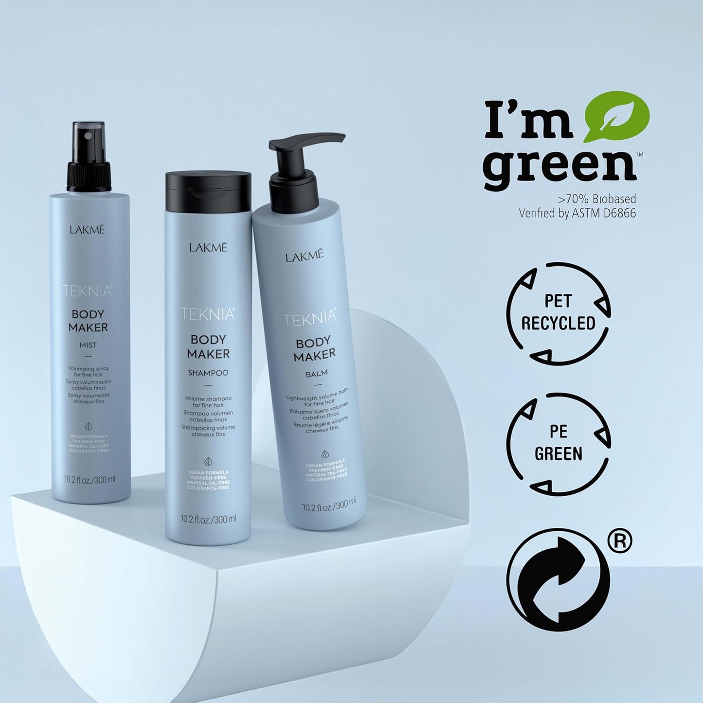 Teknia Body Maker Shampoo - Volumizing Shampoo for Fine Hair | Boosts Volume & Thickness