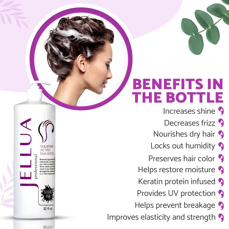 Active Shampoo for Oily Hair - Deep Cleansing Formula | 32 fl oz