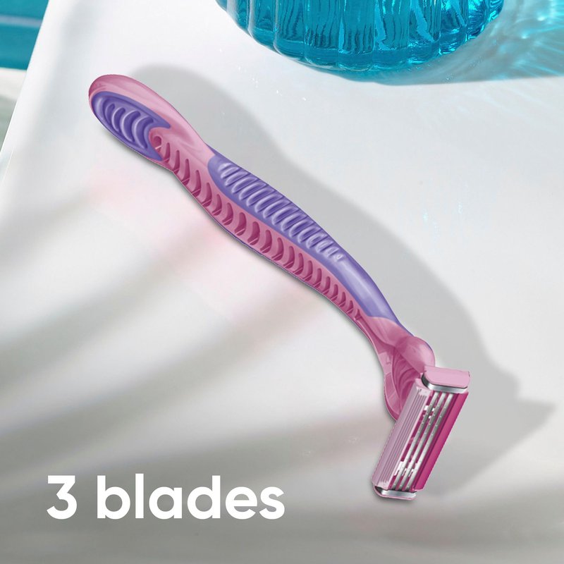 Gillette Prestobarba 3 Disposable Razors, 4 Count