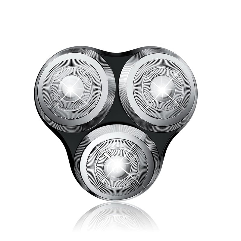 SH90 Replacement Heads Compatible with Philips Norelco Shavers Series 9000, New Version of Metal Wheel Buckle and Upgrade Double-Layer Precision Replacement Blades(3 Pack)