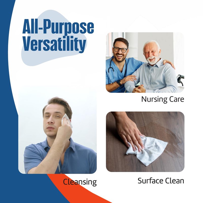 Adult Wipes for Elderly 12 Pack - Extra Large Extra Thick No-Rinse Bathing Wet Wipes for Adults - Incontinence Shower Alternative Disposable Washcloths - Fragrance-Free XXL