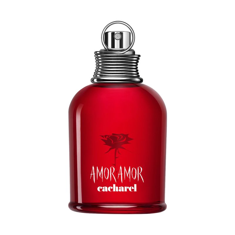 Cacharel Amor Amor Eau de Toilette Spray Perfume for Women, Notes of Blackcurrant, Lily of the Valley & Vanilla, Floriental Fruity Fragrance With Long Lasting Scent, 1.0 Fl Oz