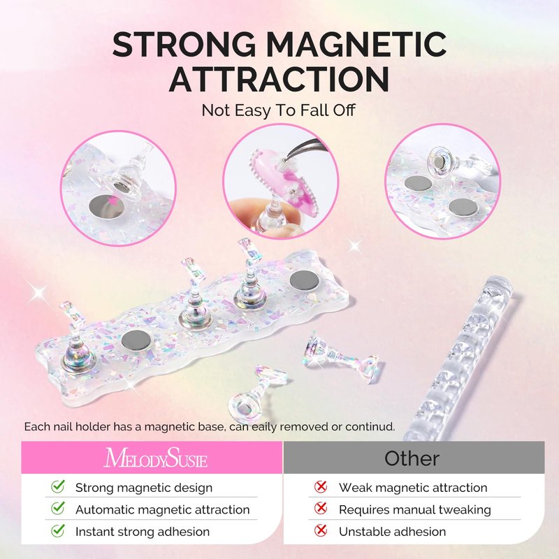 MelodySusie Update Nail Stand for Press Ons