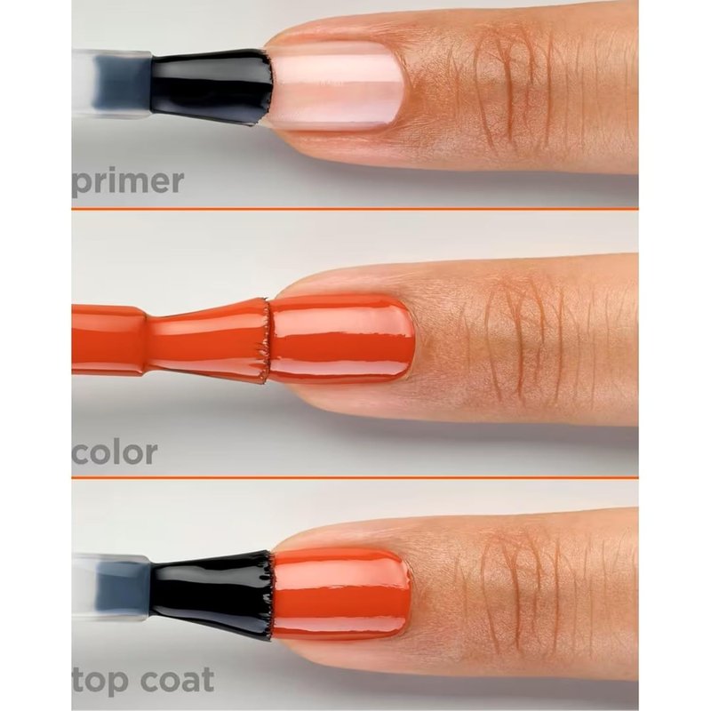 Sally Hansen Miracle Gel Nail Polish - Salon Quality, Long Lasting Gel-Like Formula | 382 Sundown Socialite | Opaque Brown Orange Color