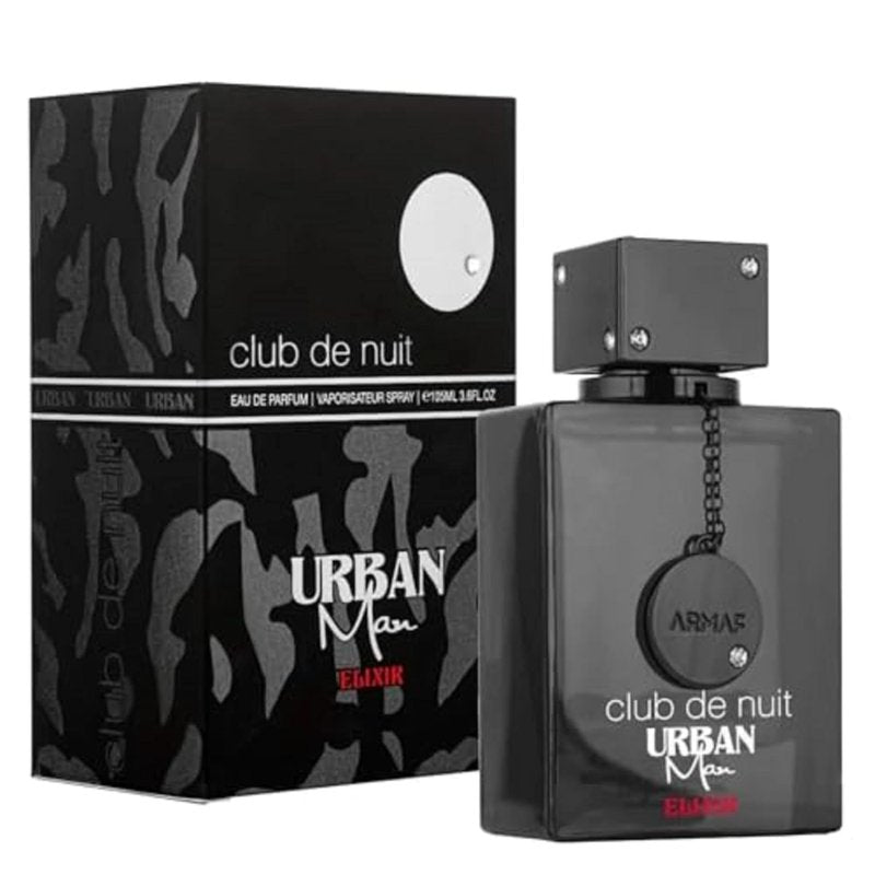 Armaf Club De Nuit Urban Man Elixir - Men's Eau de Parfum Spray, 3.6 oz | Long-Lasting Fragrance