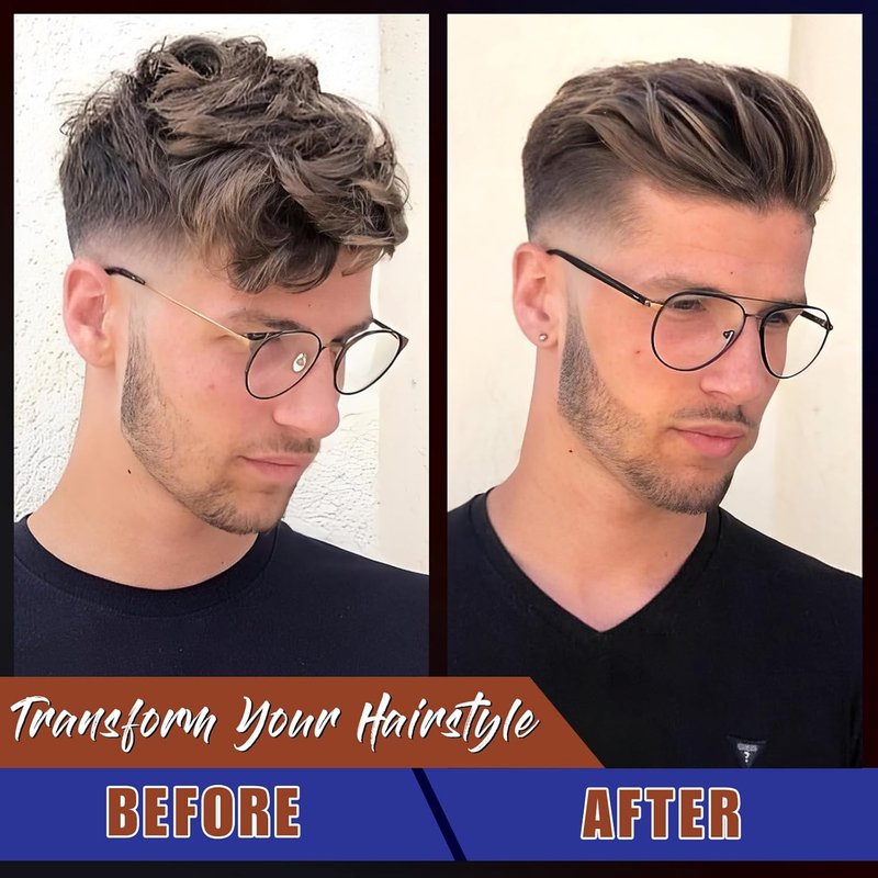ISUNRISE Hair Styling Powder for Men - Texturizing & Volumizing Matte Finish - 10g Set